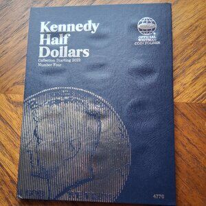 Whitman Kennedy Half Dollars Coin Folder 2022 Number Four